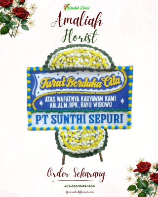 Papan Bunga Duka di Kubang Puji