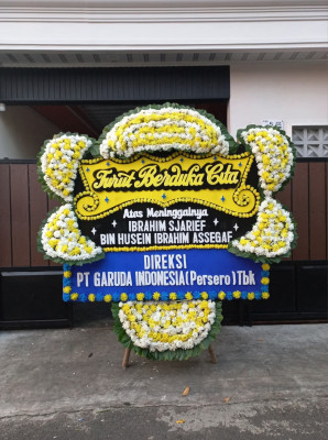 Papan Bunga Duka di Kubang Puji