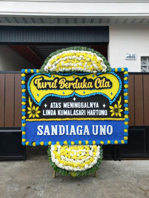 Papan Bunga Duka di Kubang Puji